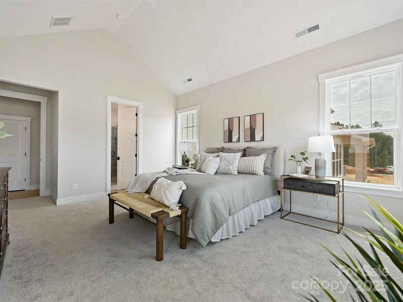 Furnished interior view inside a new home in Coventry Glen, Huntersville (Image 14). Furnished interior view inside a new home in Coventry Glen, Huntersville (Image 14).