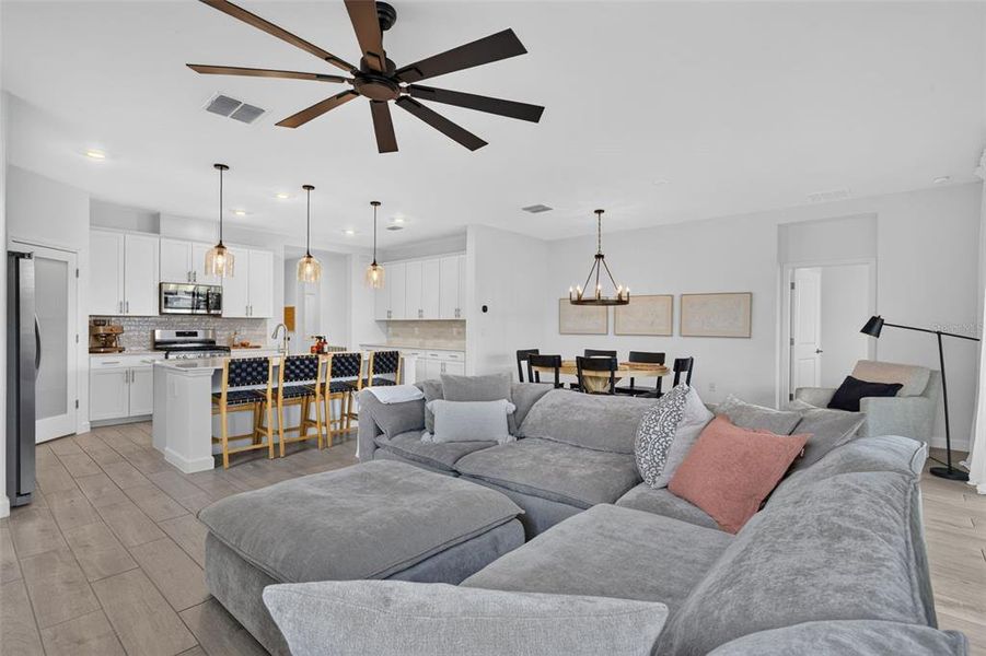 Furnished interior view inside a new home in , Bradenton (Image 59). Furnished interior view inside a new home in , Bradenton (Image 59).