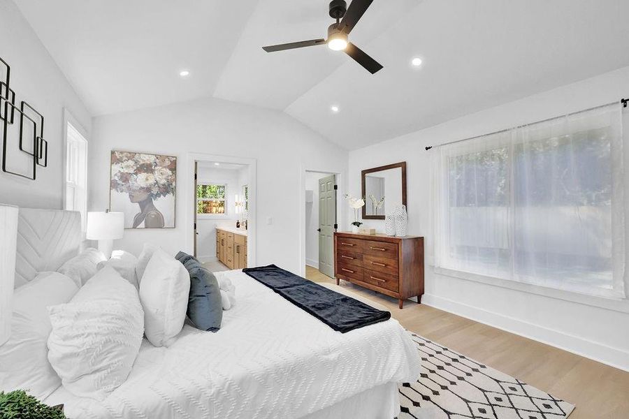Furnished interior view inside a new home in , Decatur (Image 13).