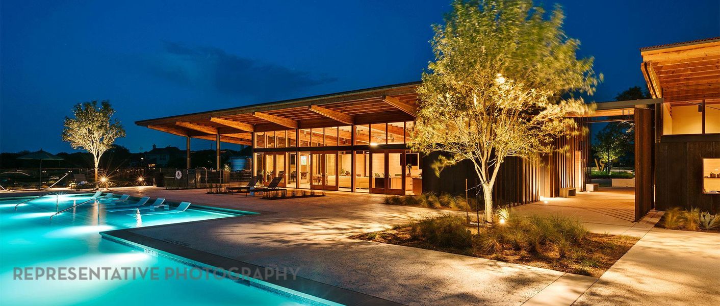 Community amenities in Wolf Ranch: 46ft. lots, Georgetown (Image 28).