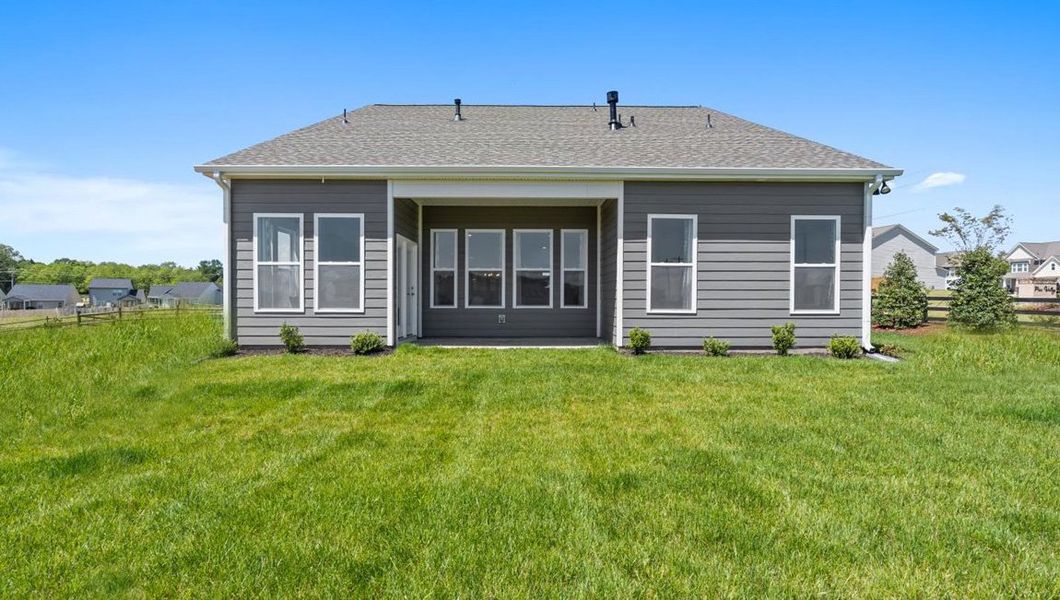 Exterior details of a home in Chumley Estates, Reidville (Image 12). Exterior details of a home in Chumley Estates, Reidville (Image 12).