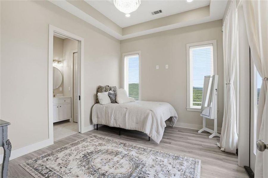 Furnished interior view inside a new home in , Clarkesville (Image 50).