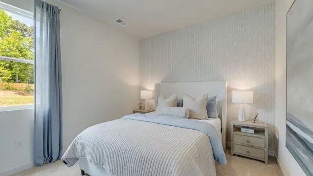 Furnished interior view inside a new home in Reserve at Gum Springs, Jefferson (Image 9).