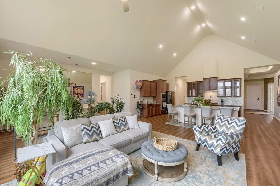 Furnished interior view inside a new home in , Katy (Image 8).