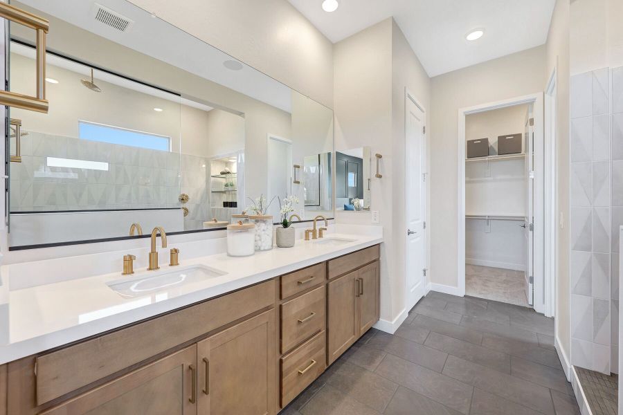 Representative furnished interior of a home built from the Cobalt by Mattamy Homes in Landmarke, Queen Creek (Image 38).