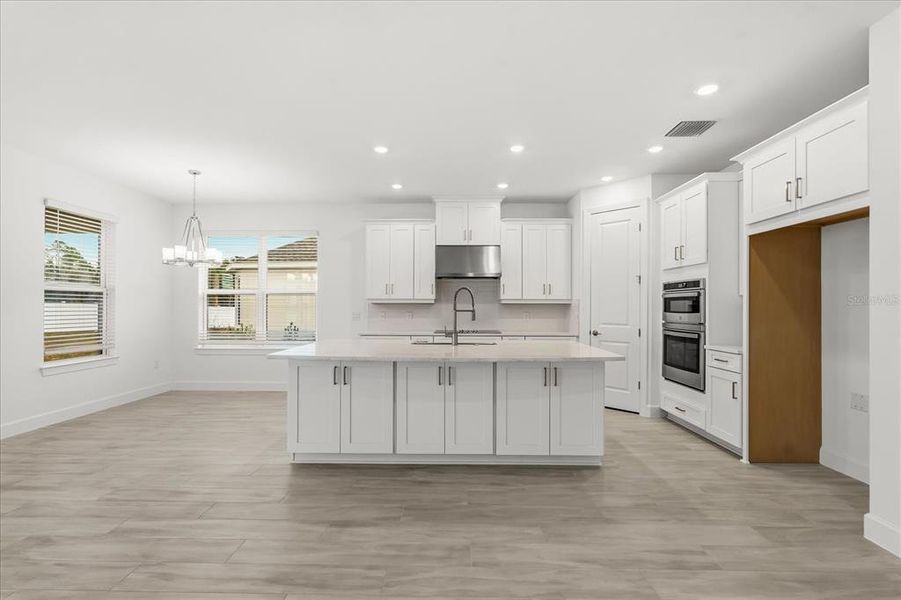 Furnished interior view inside a new home in , Kissimmee (Image 5). Furnished interior view inside a new home in , Kissimmee (Image 5).