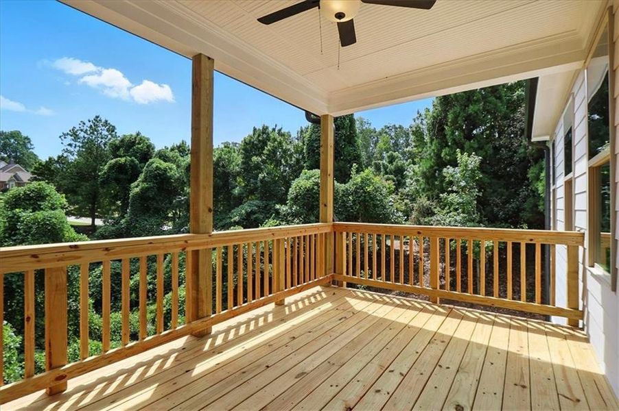 Exterior details and patio area of a home in Traditions of Braselton, Jefferson (Image 3).