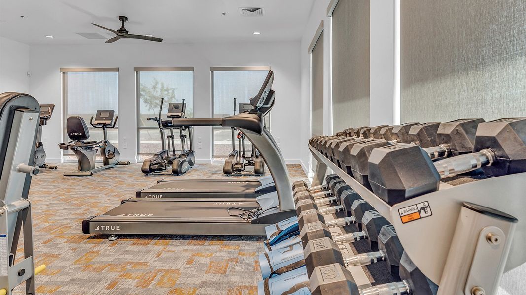 Furnished interior view inside a new home in Coronet at Gladden Farms, Marana (Image 12).