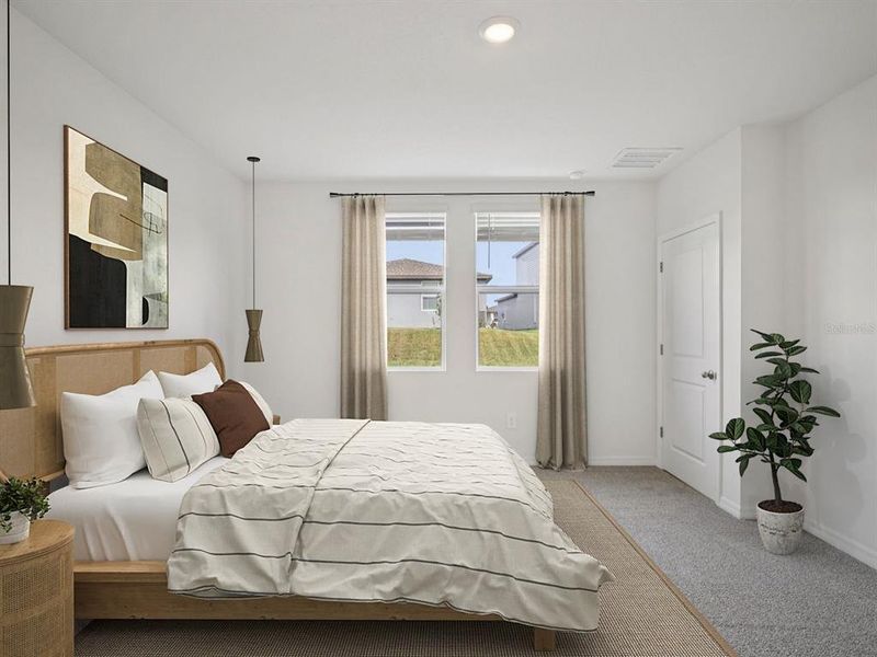 Furnished interior view inside a new home in Leyland Preserve - Premier Series, Brooksville (Image 9).