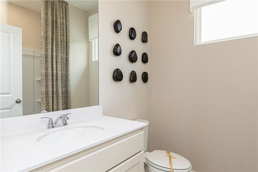 Close-up of interior finishes inside a home in The Beacon at Old Peachtree Single Family Homes, Lawrenceville (Image 19).