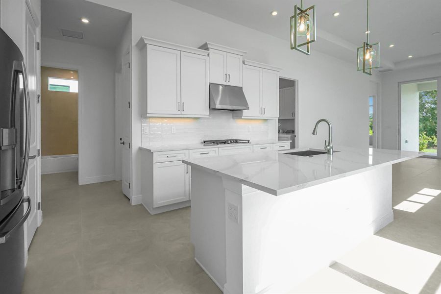 Furnished interior view inside a new home in Rivella, Port St. Lucie (Image 4).