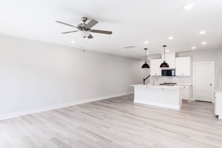 Spacious, unfurnished interior of a new home in Vaughan Farms, Angier (Image 13). Spacious, unfurnished interior of a new home in Vaughan Farms, Angier (Image 13).