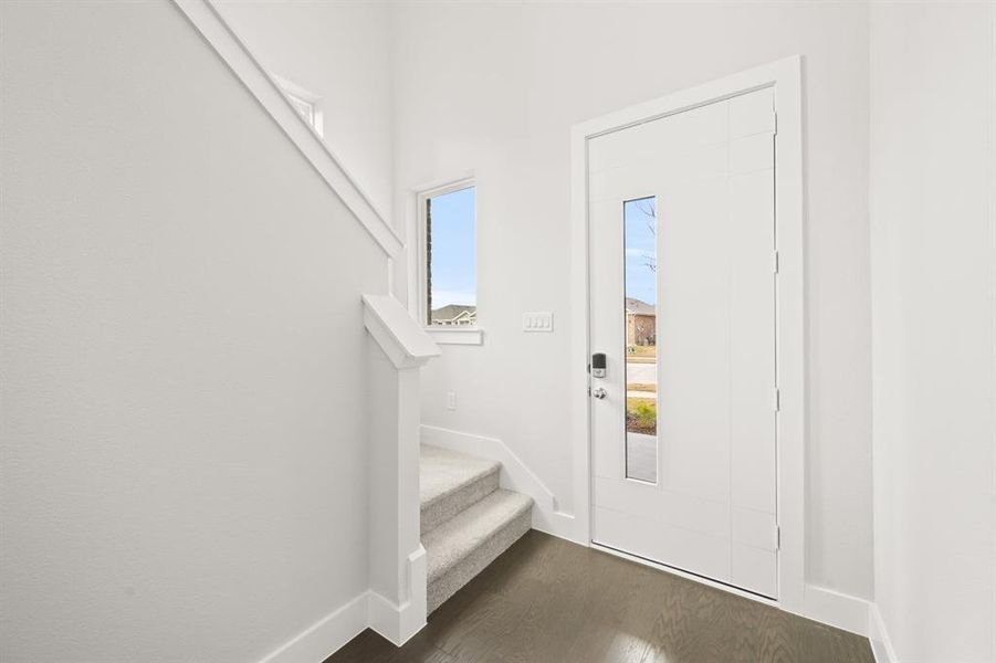 Spacious, unfurnished interior of a new home in The Meadows, Denton (Image 20).