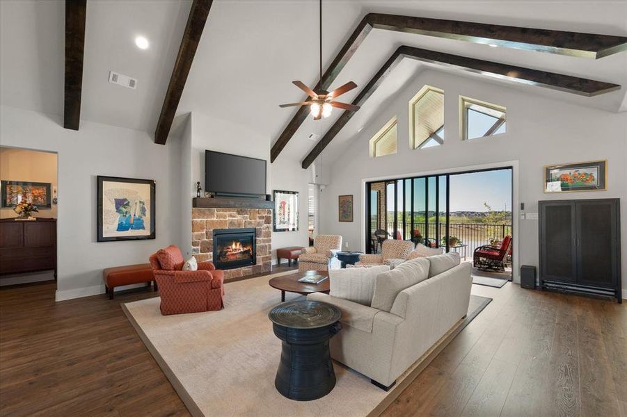 Furnished interior view inside a new home in , Fort Worth (Image 14). Furnished interior view inside a new home in , Fort Worth (Image 14).