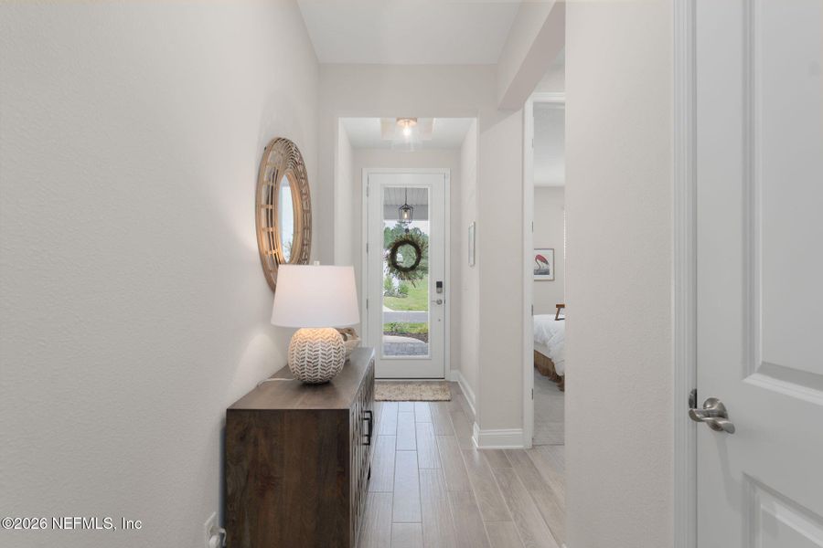 Furnished interior view inside a new home in RiverTown, St. Johns (Image 17).