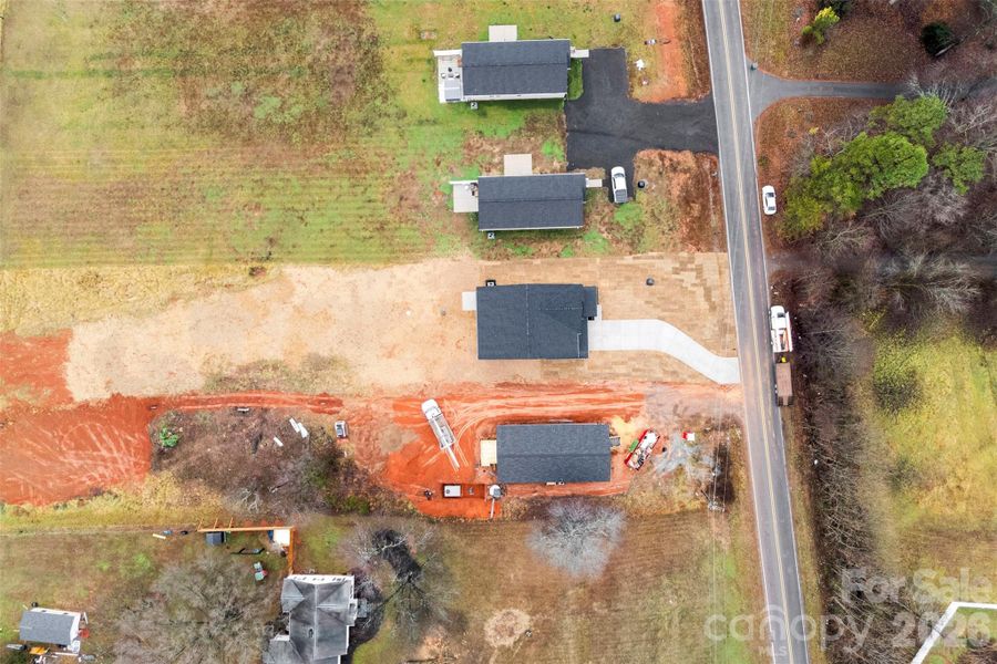 Site preparation for new homesites in , Troutman (Image 39).