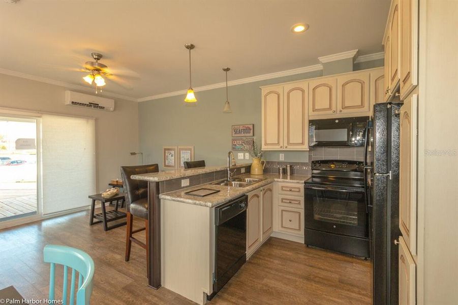 Furnished interior view inside a new home in , Astor (Image 8).