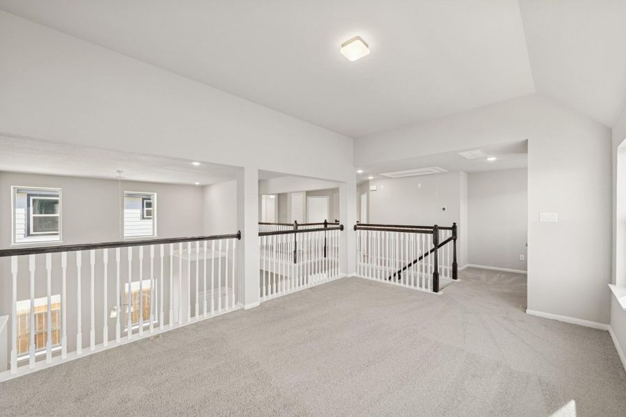 Versatile loft upstairs