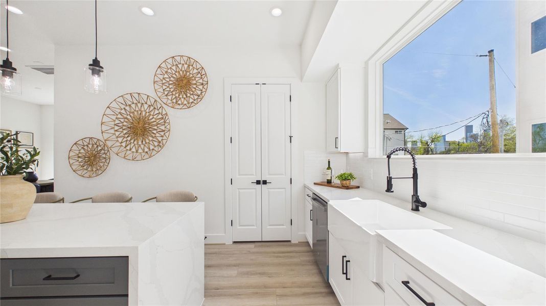 Furnished interior view inside a new home in , Houston (Image 34).