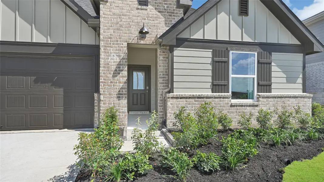 Exterior details and patio area of a home in August Trails, Needville (Image 24). Exterior details and patio area of a home in August Trails, Needville (Image 24).
