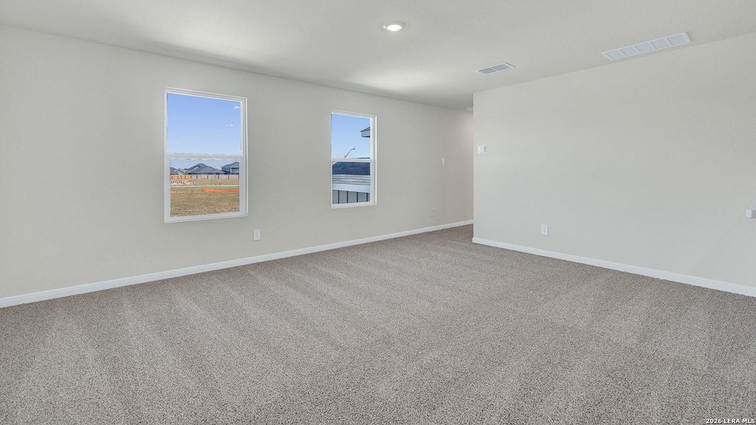 Spacious, unfurnished interior of a new home in Paramount, Kyle (Image 17). Spacious, unfurnished interior of a new home in Paramount, Kyle (Image 17).