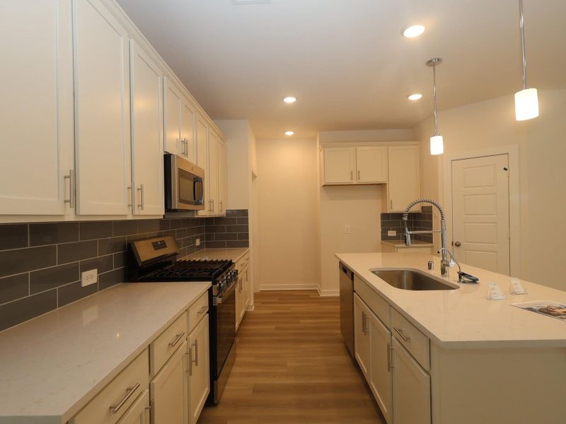 Furnished interior view inside a new home in Moran Ranch, Willis (Image 8).