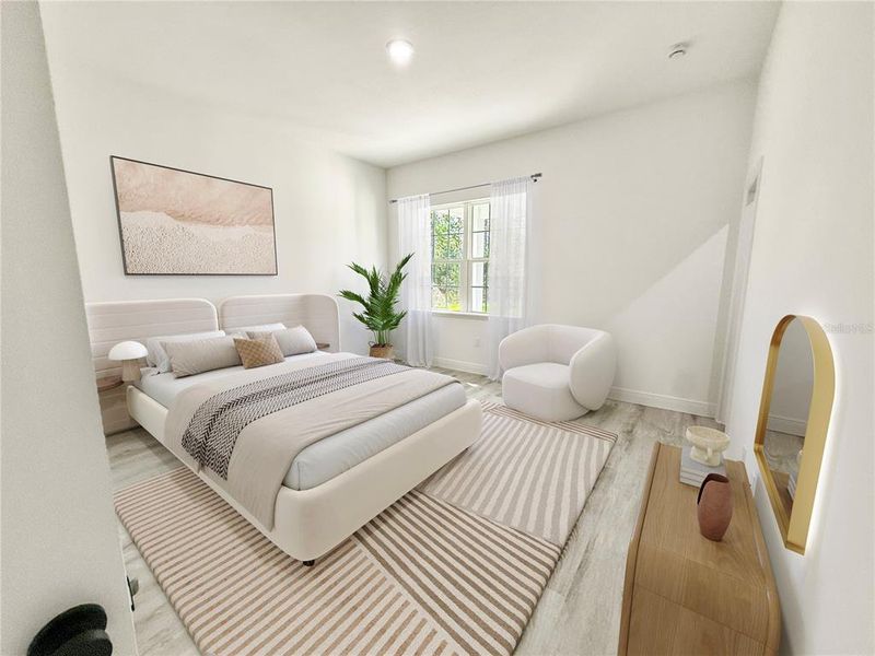 Furnished interior view inside a new home in , Ocala (Image 10).