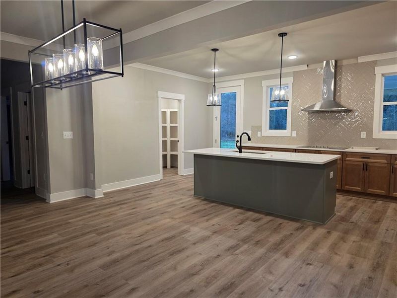 Furnished interior view inside a new home in , Statham (Image 4).