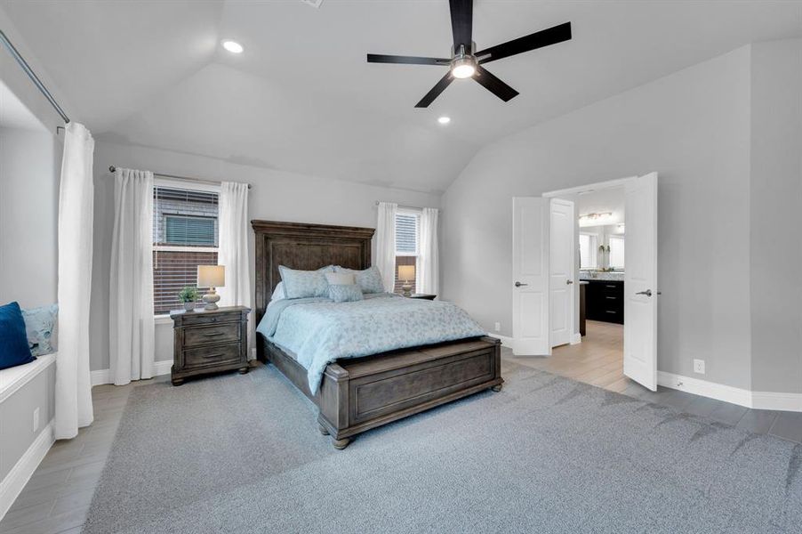 Primary bedroom with tons of space