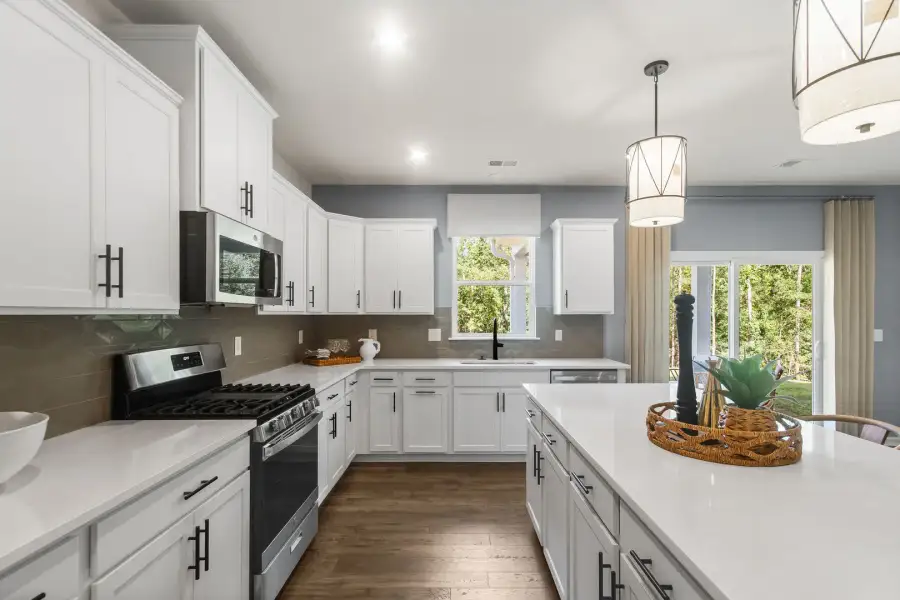 Furnished interior view inside a new home in Bridgeport Single Family Homes, Greenville (Image 24).