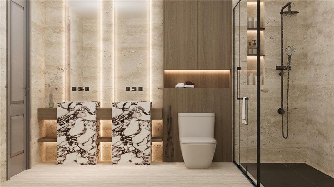 Furnished interior view inside a new home in , Ocala (Image 8).