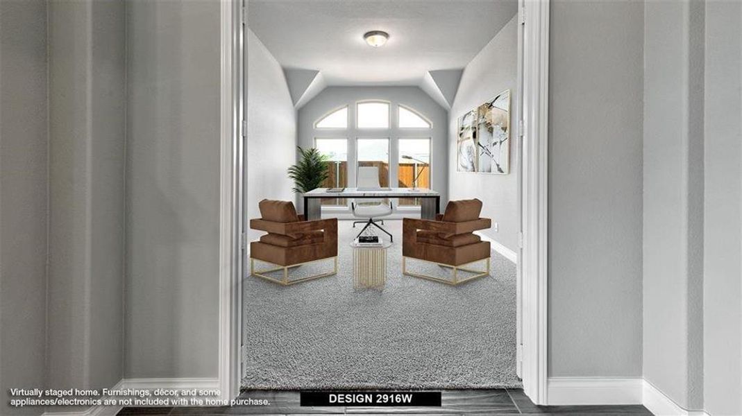 Furnished interior view inside a new home in , Melissa (Image 5).