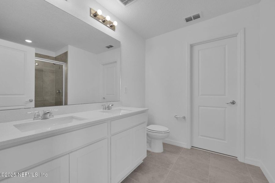 Furnished interior view inside a new home in Wells Landing, Jacksonville (Image 7). Furnished interior view inside a new home in Wells Landing, Jacksonville (Image 7).