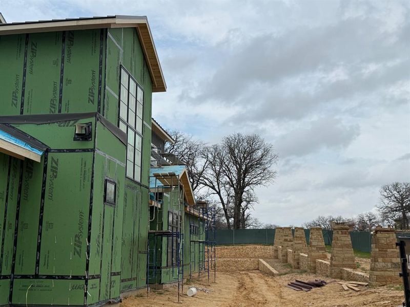 In-progress construction of a new home in , Westlake, TX (Image 9). In-progress construction of a new home in , Westlake, TX (Image 9).