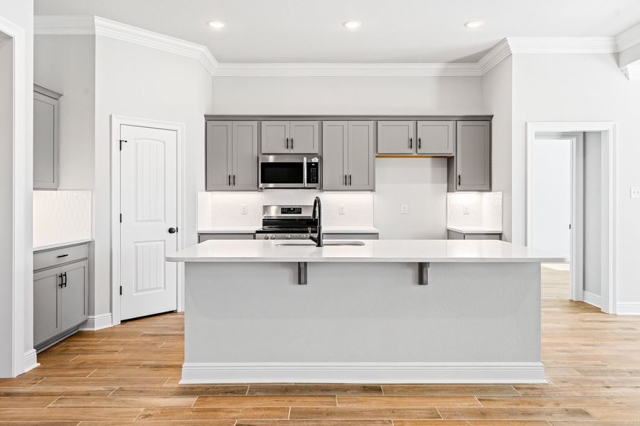 Furnished interior view inside a new home in Natureview, Freeport (Image 5).