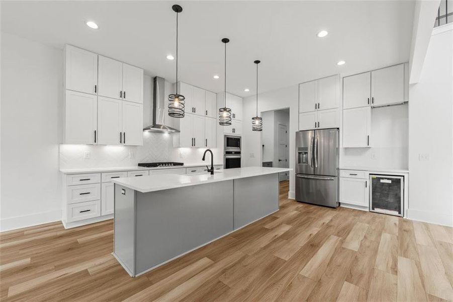 Furnished interior view inside a new home in , Jefferson (Image 9).