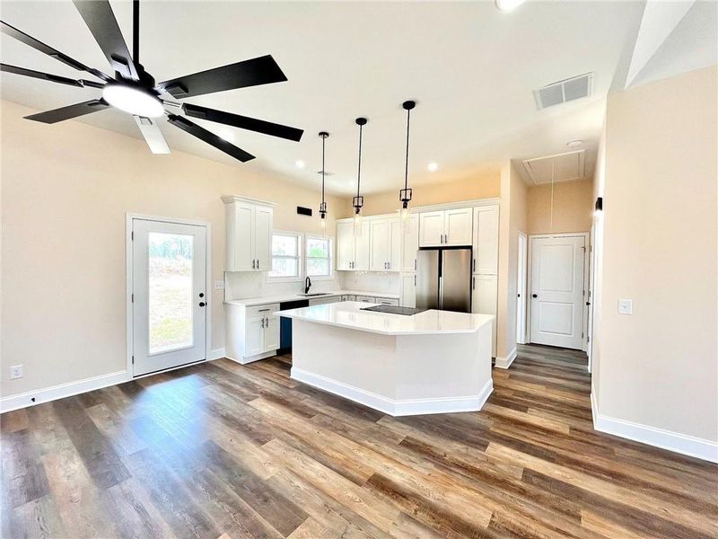 Furnished interior view inside a new home in , Griffin (Image 6).