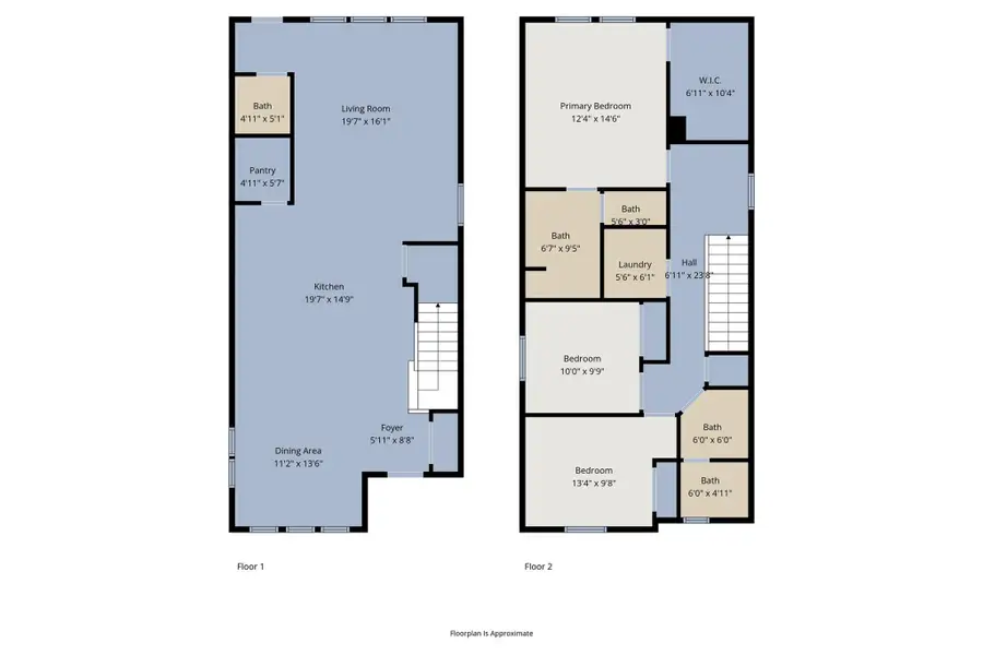 2D floor plan layout of this home in , Leander, TX (Image 5). 2D floor plan layout of this home in , Leander, TX (Image 5).