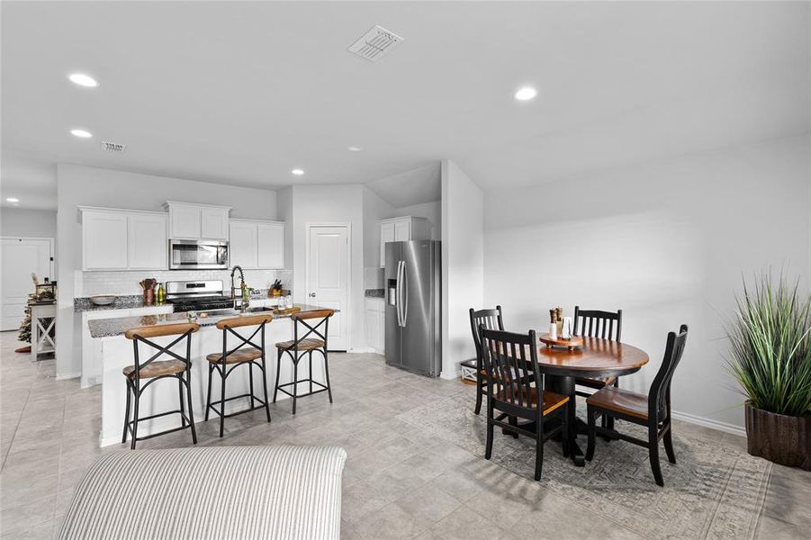 Furnished interior view inside a new home in Liberty Trails, Fort Worth (Image 4).