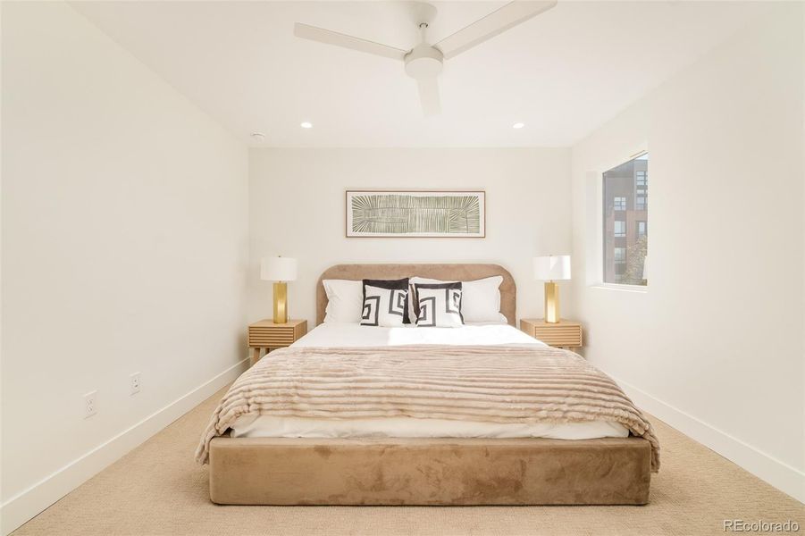 Furnished interior view inside a new home in , Denver (Image 18).