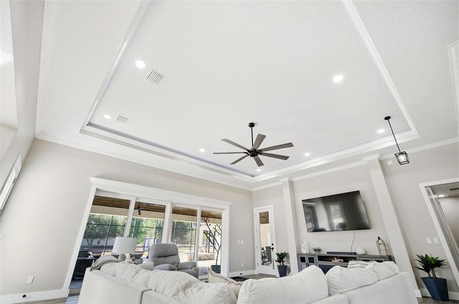 Furnished interior view inside a new home in , Palm Coast (Image 12).