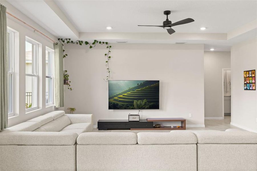 Furnished interior view inside a new home in Deerbrook, Land O' Lakes (Image 17).