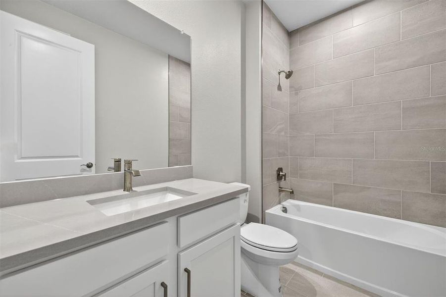 Furnished interior view inside a new home in Wellen Park, Venice (Image 9).