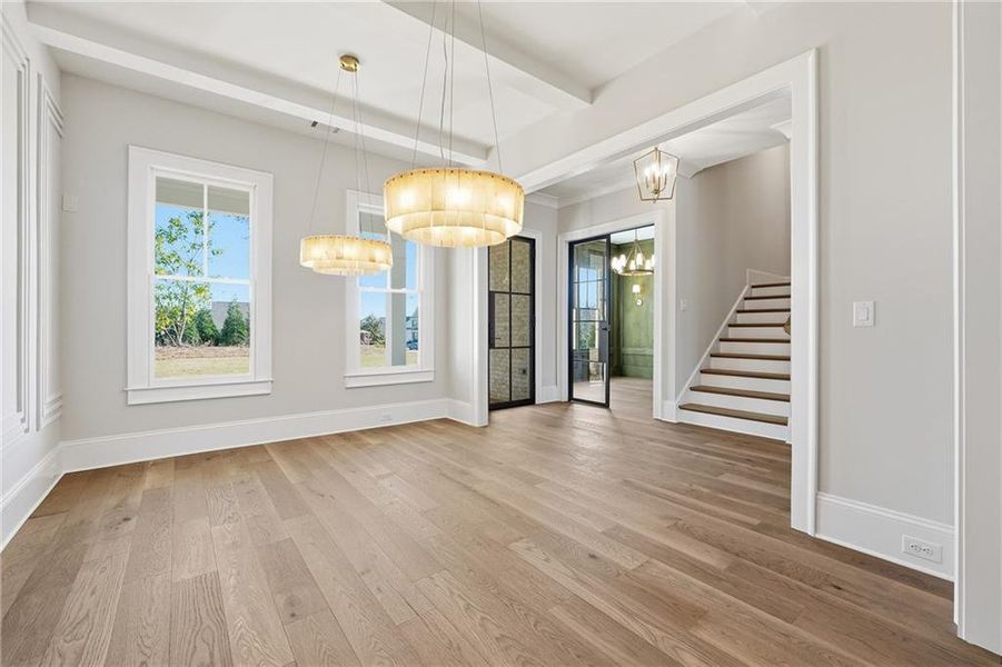Spacious, unfurnished interior of a new home in , Marietta (Image 34).