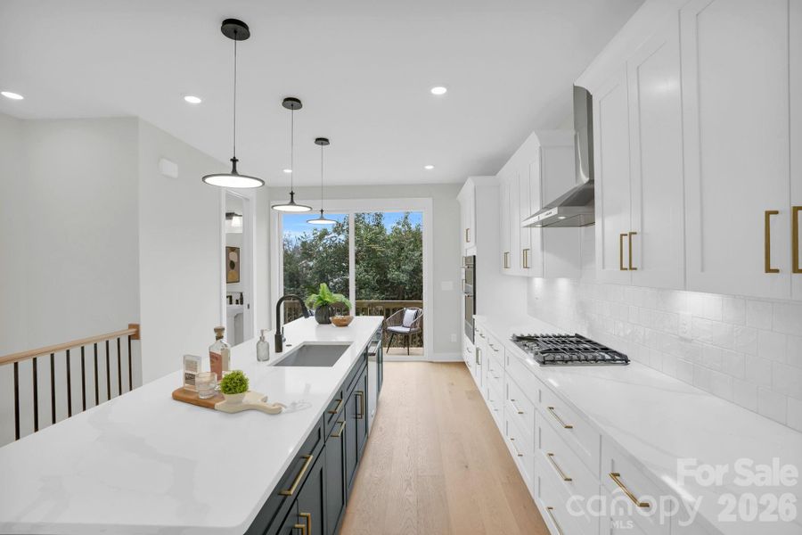 Furnished interior view inside a new home in , Charlotte (Image 7).