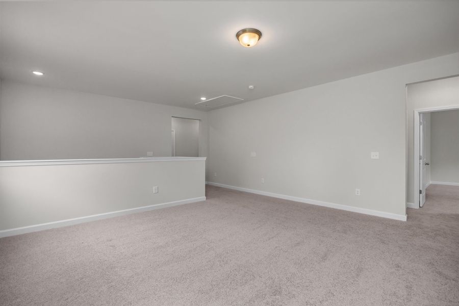 Representative unfurnished interior of a home built from the The Aspen by Davidson Homes LLC in Springvale South, Fuquay Varina (Image 27). Representative unfurnished interior of a home built from the The Aspen by Davidson Homes LLC in Springvale South, Fuquay Varina (Image 27).