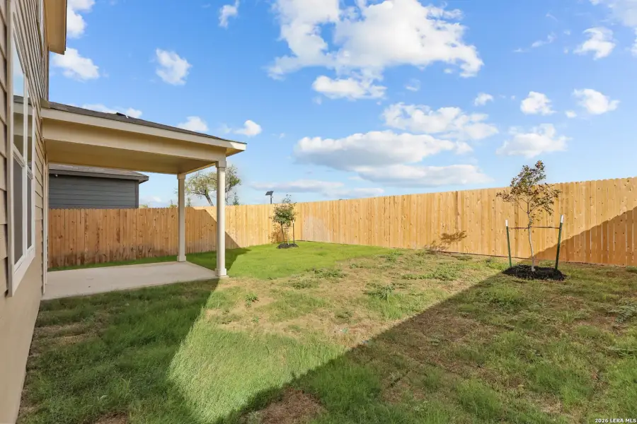 Exterior details and patio area of a home in Applewhite Meadows, San Antonio (Image 23).