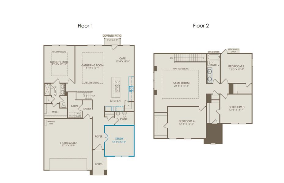 2D floor plan layout of this home in Whitewing Trails, Princeton, TX (Image 4). 2D floor plan layout of this home in Whitewing Trails, Princeton, TX (Image 4).