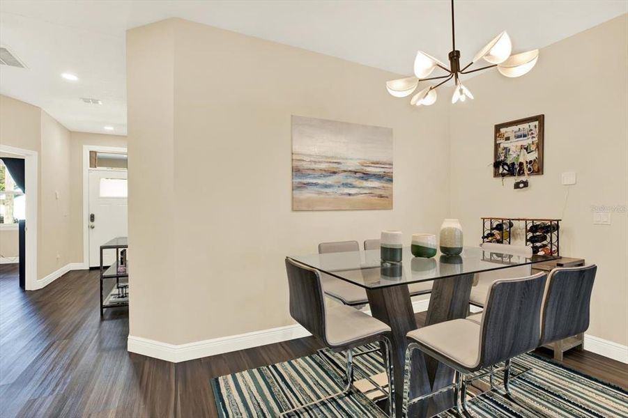 Furnished interior view inside a new home in , Tampa (Image 13).