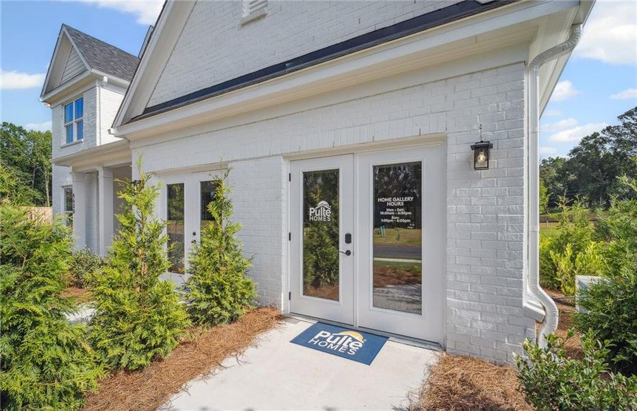 Exterior details and patio area of a home in Rose Creek, Cumming (Image 3). Exterior details and patio area of a home in Rose Creek, Cumming (Image 3).